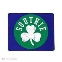 Retro Look Southie Irish St Patricks Day Distressed Gift Mousepad thumb 0