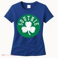 Retro Look Southie Irish St Patricks Day Distressed Gift Women's T-Shirt thumb 0