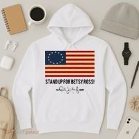 Rush Limbaugh Stand Up For Betsy Ross Flag Hoodie thumb 3