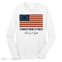 Rush Limbaugh Stand Up For Betsy Ross Flag Long Sleeve Shirt thumb 0