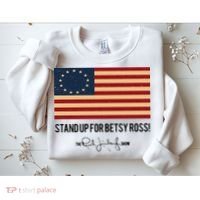 Rush Limbaugh Stand Up For Betsy Ross Flag Sweatshirt thumb 2