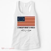 Rush Limbaugh Stand Up For Betsy Ross Flag Women's Tank Top thumb 0