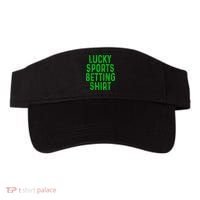 Retro Lucky Sports Betting Funny Gambling Gift Gambler Visor thumb 0