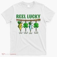 Reel Lucky St Patrick’s Day Fishing T-Shirt thumb 0