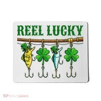 Reel Lucky St Patrick’s Day Fishing Mousepad thumb 0