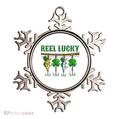 Reel Lucky St Patrick’s Day Fishing Ornament