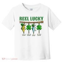 Reel Lucky St Patrick’s Day Fishing Toddler T-Shirt thumb 0