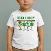 Reel Lucky St Patrick’s Day Fishing Toddler T-Shirt thumb 2
