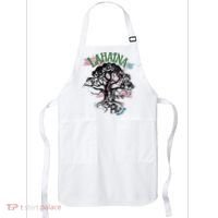 Retro Lahaina Strong Love Maui Support Hawaii Trees Apron thumb 0