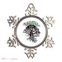 Retro Lahaina Strong Love Maui Support Hawaii Trees Ornament thumb 0