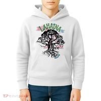 Retro Lahaina Strong Love Maui Support Hawaii Trees Kids Hoodie thumb 4