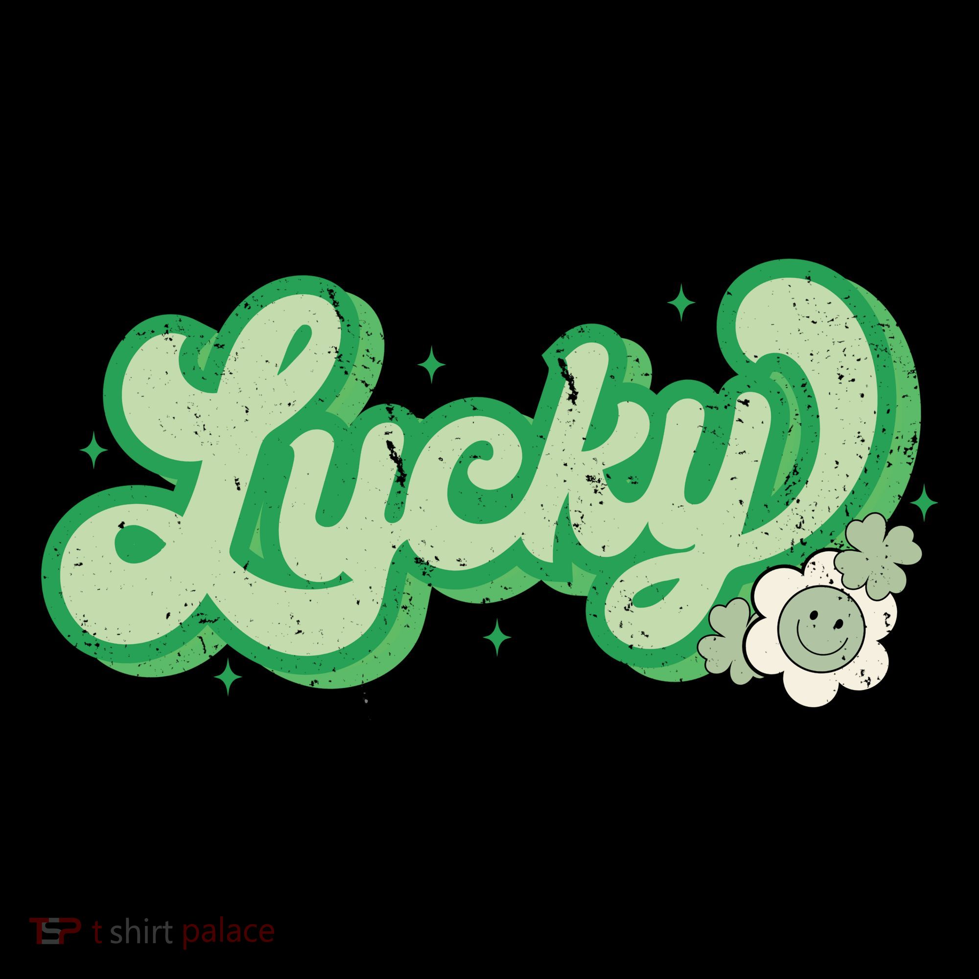 Retro Lucky St Patricks Day Irish Clover Coffee Mug