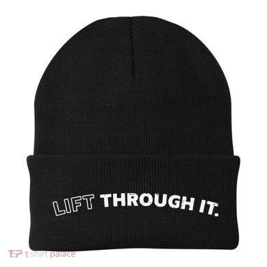Retro Lift Through It Gift Beanie