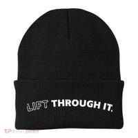 Retro Lift Through It Gift Beanie thumb 0