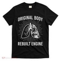 Rebuilt Lung Transplant Survivor Lung Transplant Recovery T-Shirt thumb 0