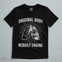 Rebuilt Lung Transplant Survivor Lung Transplant Recovery T-Shirt thumb 5