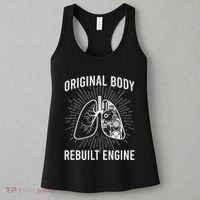 Rebuilt Lung Transplant Survivor Lung Transplant Recovery Women's Tank Top thumb 3