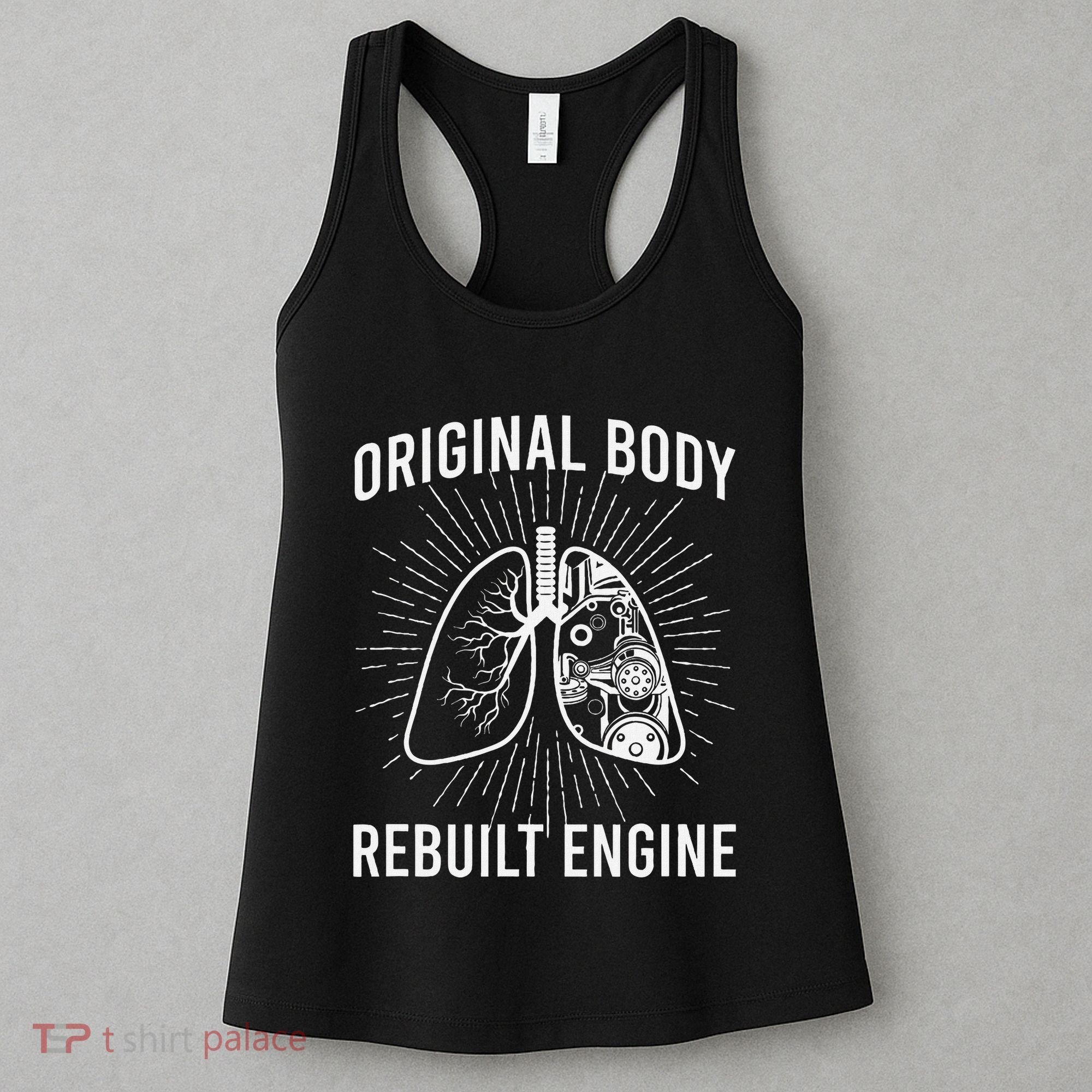 Rebuilt Lung Transplant Survivor Lung Transplant Recovery Women's Tank Top