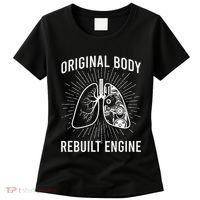 Rebuilt Lung Transplant Survivor Lung Transplant Recovery Women's T-Shirt thumb 0