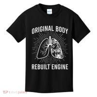 Rebuilt Lung Transplant Survivor Lung Transplant Recovery Kids T-Shirt thumb 0