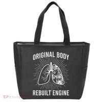 Rebuilt Lung Transplant Survivor Lung Transplant Recovery Tote Bag thumb 0