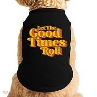 Retro Let The Good Times Roll Doggie Tank thumb 0