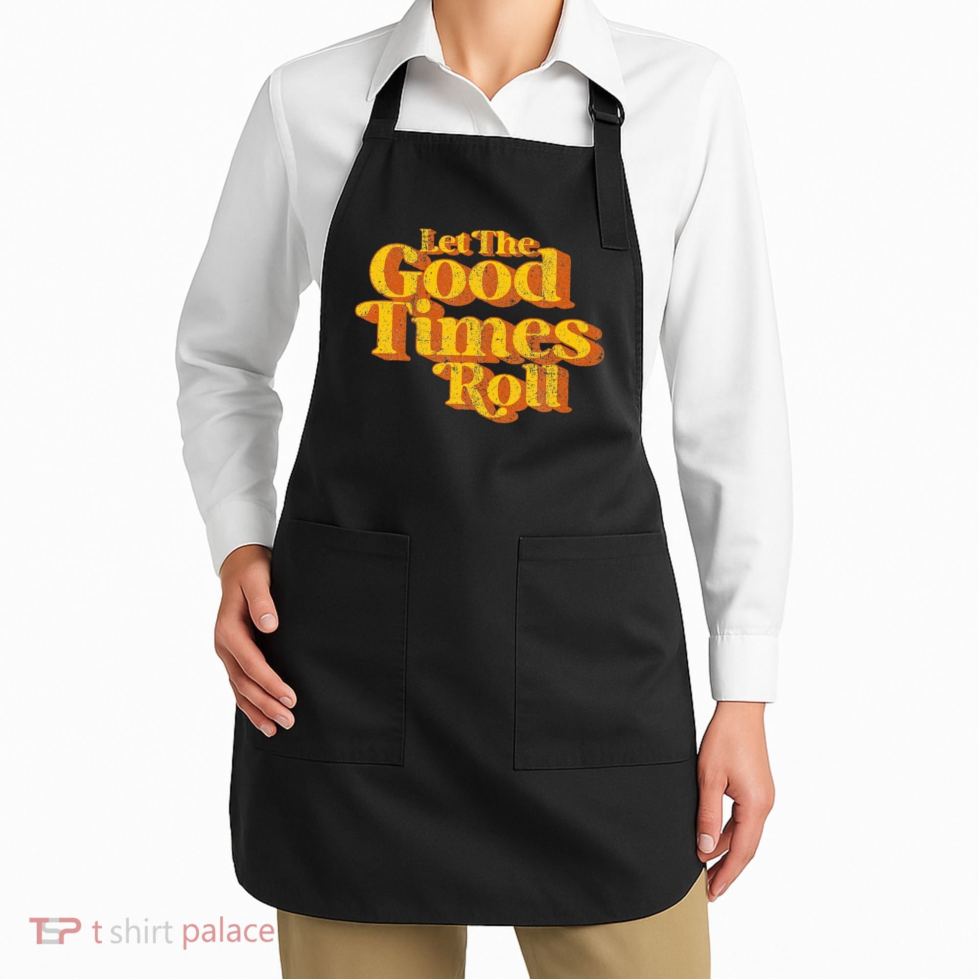 Retro Let The Good Times Roll Apron