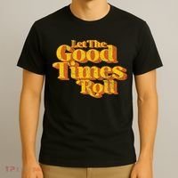 Retro Let The Good Times Roll T-Shirt thumb 3