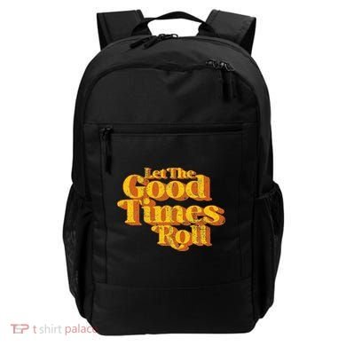Retro Let The Good Times Roll Backpack