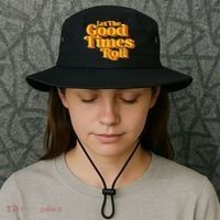 Retro Let The Good Times Roll Bucket Hat thumb 3