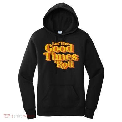 Retro Let The Good Times Roll Women's Hoodie