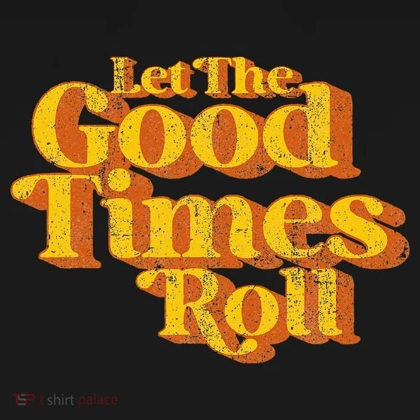 Retro Let The Good Times Roll Women's Hoodie