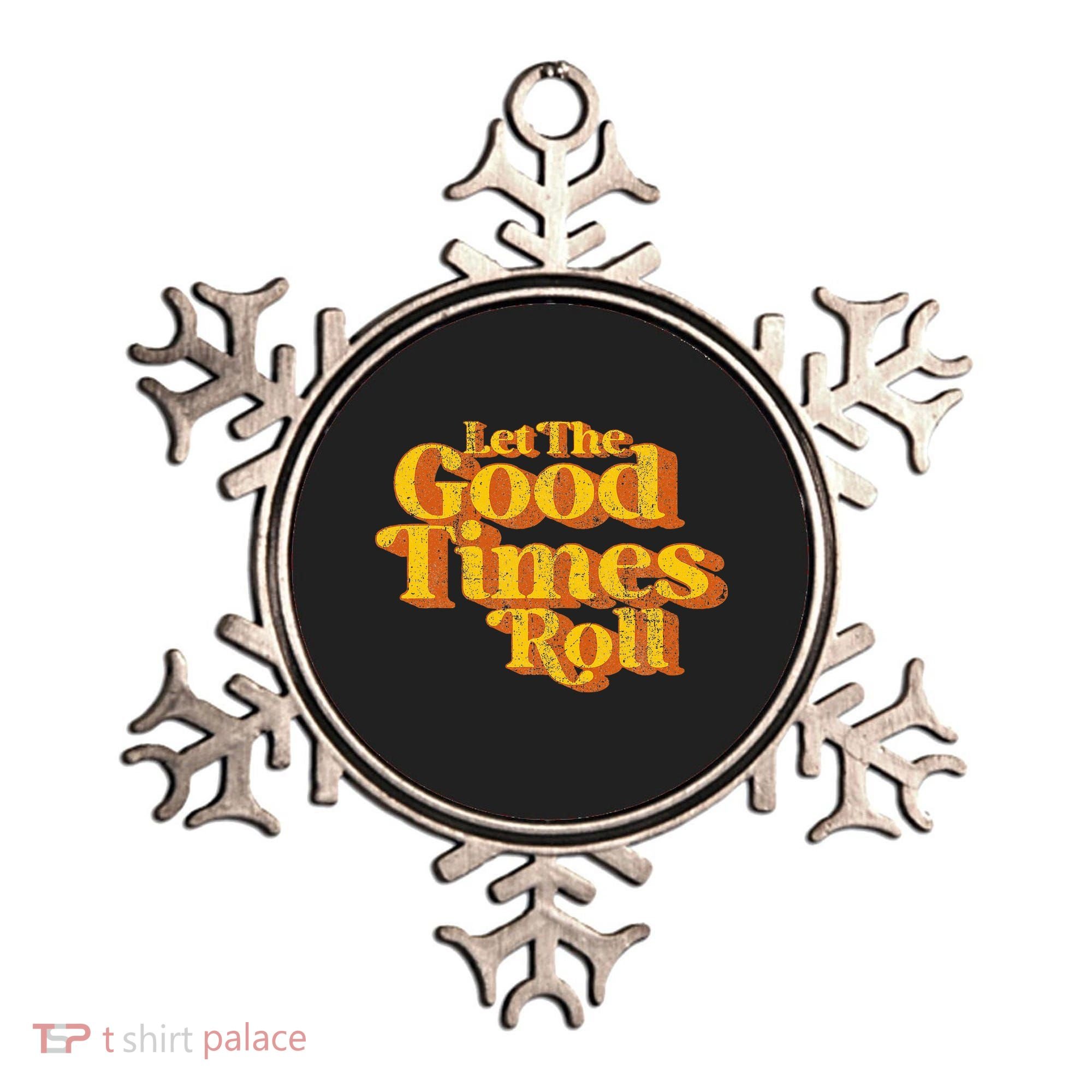 Retro Let The Good Times Roll Ornament