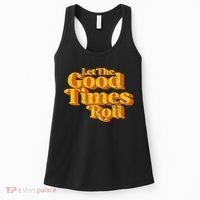 Retro Let The Good Times Roll Women's Tank Top thumb 0