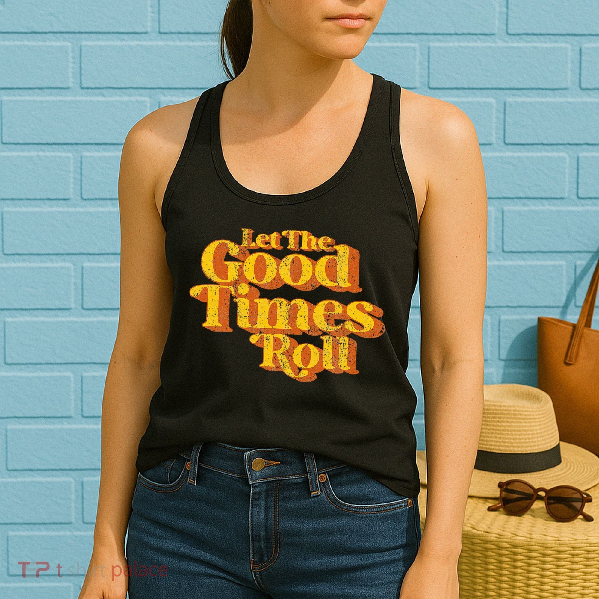 Retro Let The Good Times Roll Women's Tank Top