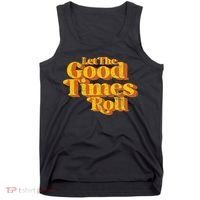 Retro Let The Good Times Roll Tank Top thumb 0
