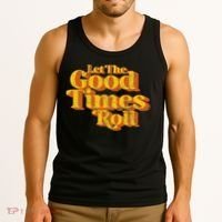 Retro Let The Good Times Roll Tank Top thumb 3