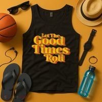Retro Let The Good Times Roll Tank Top thumb 4