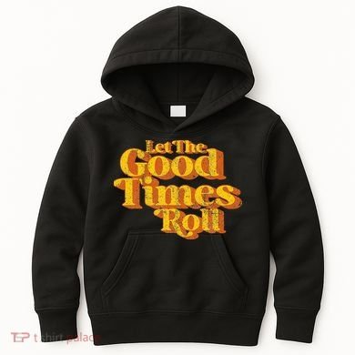 Retro Let The Good Times Roll Kids Hoodie