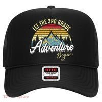 Retro Let the 3rd Grade Adventure Begin Fourth Grade Teacher Hat thumb 0
