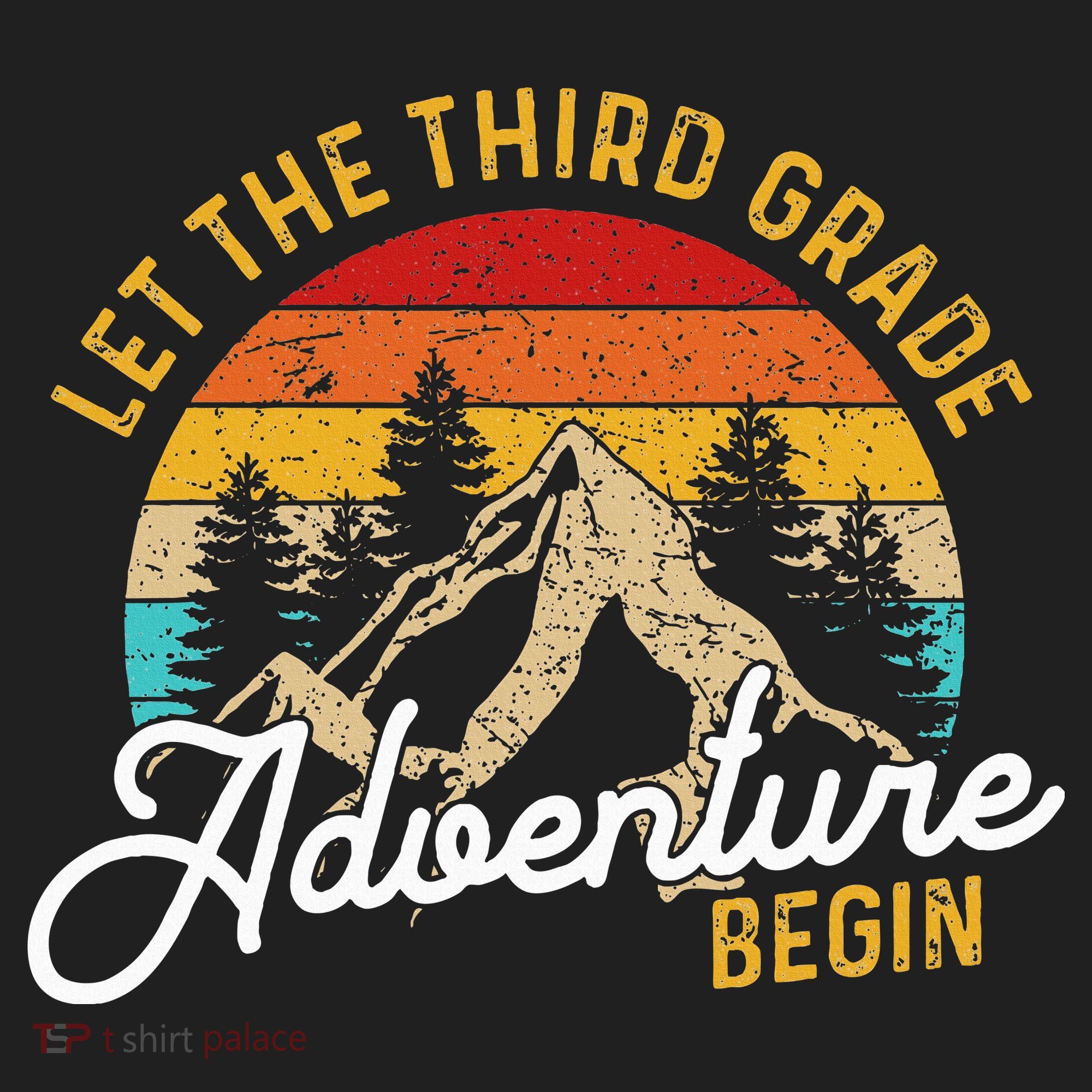 Retro Let the Third Grade Adventure Begin Teachers Students Hat