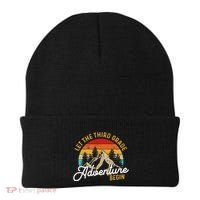 Retro Let The Third Grade Adventure Begin Teachers Students Beanie thumb 0