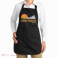 Retro Lake Tahoe California Apron thumb 2