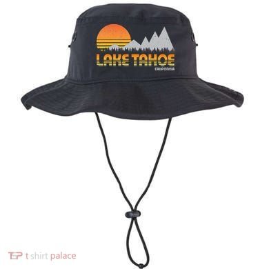 Retro Lake Tahoe California Bucket Hat