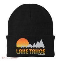 Retro Lake Tahoe California Beanie thumb 0