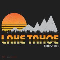 Retro Lake Tahoe California Beanie thumb 2