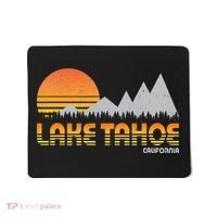 Retro Lake Tahoe California Mousepad thumb 0