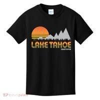 Retro Lake Tahoe California Kids T-Shirt thumb 0