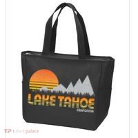 Retro Lake Tahoe California Tote Bag thumb 3