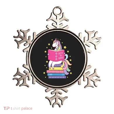 Reading Library Unicorn Read Books Lover Reader Gift Ornament